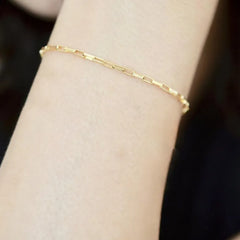 14K Gold-filled Chain Bracelet