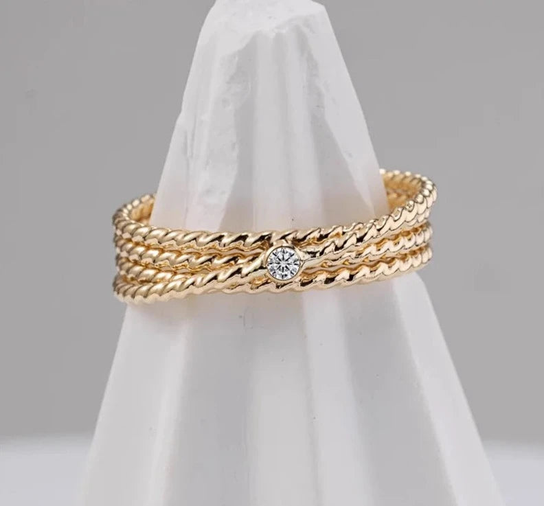 14K Gold Timeless Tranquility