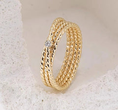 14K Gold Timeless Tranquility