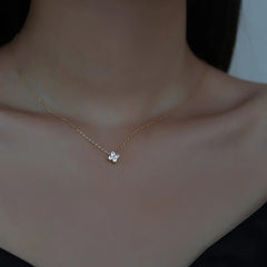 925 Sterling Silver French Necklace